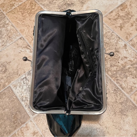 Rock Rebel Lily Munster Handbag (Teal) - Picture 3 of 4